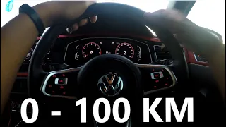 2020 VW Polo GTI Launch Control 0-100KM