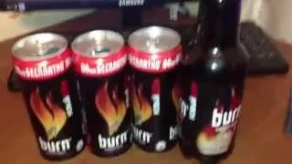 Обзор на "BURN" energy drink