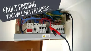 Fault Finding - You Will Never Guess What It Was...