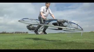 British Inventor Builds Homemade Hover Bike