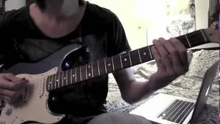 Marilyn Manson - The Beautiful People (Guitar Cover - tab link in desc.)