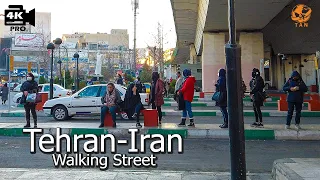 Street walking on Seyyed Khandan Tehran 2022 Iran walk 4k
