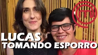 Masterchef - Lucas toma esporro de Paola Carosella por não aceitar estágio