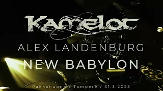 KAMELOT Alex Landenburg 'New Babylon' Drumcam / Tampere 31.3.2023