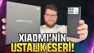 Biraz daha incelse arkası gözükür! 5.3 mm'lik Xiaomi MIX Fold 3 kutu açılımı! Türkiye'de ilk!