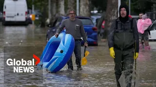 Storm Ciaran: Italy declares state of emergency as floods in Tuscany intensify, death toll rises