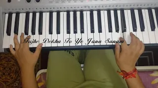 TUJHE DEKHA TO YE JANA SANAM Piano Cover by pianoist AKSHAT VERMA.