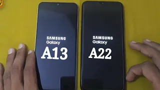 Samsung Galaxy A13 Vs A22 5G Restart Speed & Camera Test