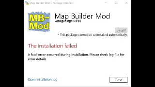 GTA V Map Builder Mod the installation failed FIX | super easy