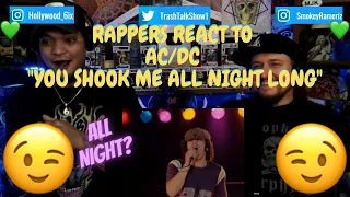 Rappers React To AC/DC "You Shook Me All Night Long"!!!