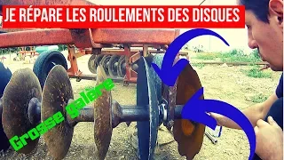 🚜SUITE REPARATION ROULEMENT, ca a été compliqué! mais c'est fait😀