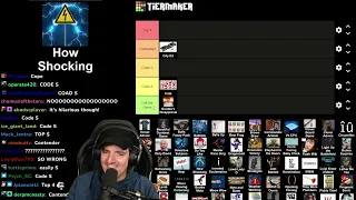 Artosis Chat TTS Tierlist