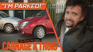 Richard Hammond Parallel Parks The *French* Way 🇫🇷  #Shorts