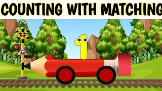 Counting and Matching  Numbers For Kids | Counting 1-10 lesson for children