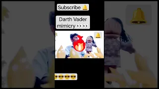 Darth Vader mimicry #mimicry #viral #entertainment