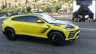 1500HP Lamborghini Urus - Forza Horizon 5 | Thrustmaster T150 gameplay