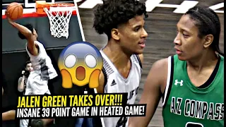Jalen Green GETS HEATED & Then Drops 39 POINTS!! The Unicorn Takes OVER In CRAZY Overtime Game!