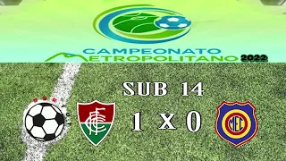 FLUMINENSE X MADUREIRA SUB 14