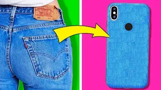 How To Make Mobile Case With Old Jeans