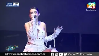 Maria Becerra, Desafiando el destino - En Vivo - 10 02 2023 - Formosa -  Fiesta de La Corvina