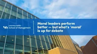Moral leaders perform better — but what's 'moral' is up for debate