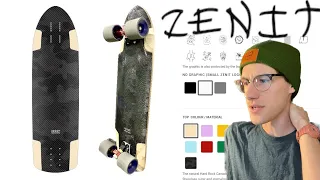 Customize a Longboard Using Zenit's New Tool