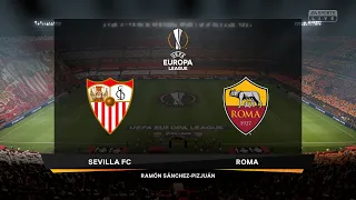 Sevilla – Roma | UEFA Europa League 2019/2020 | eFootball PES 2020