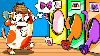 SMILING CRITTERS & Poppy Playtime 3 | Where is CAT NAP Bow?! - HOO DOO Choice? | Hoo Doo Animation