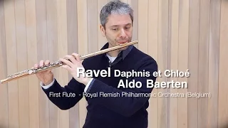 Daphnis and Chloe flute solo demonstrated by Aldo Baerten