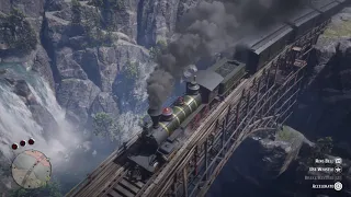 Red Dead Redemption 2 - train ride around map