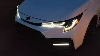 2021 Corolla How to turn off DRL's