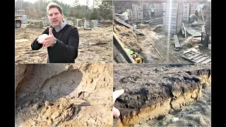 Digging A Basement in wet ground | Selling New Construction homes