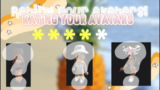 Rating you guys *ROBLOX AVATARS*