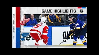 Detroit Red Wings vs St. Louis Blues | December 9, 2021 | Game Highlights | NHL Regular Season