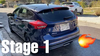 Ford focus se - stage 1 - pops & bangs