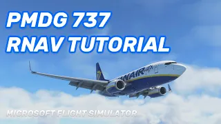 RNAV Approach Tutorial MSFS - PMDG 737