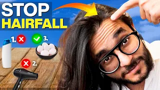 7 Habits to STOP Hair Fall. (100% Works)