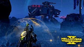 New Enemy AT-ATs Factory Strider in Game! - Helldivers 2