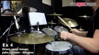 John Lennon - Imagine - FREE DRUM LESSON