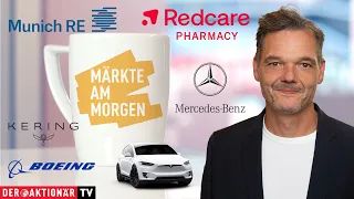 Märkte am Morgen: Tesla, Boeing, Munich Re, Commerzbank, Mercedes-Benz, Redcare, Sartorius, Kering