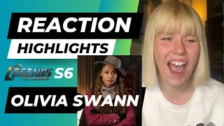 Reaction Highlights - OLIVIA SWANN in Legends of Tomorrow season 6