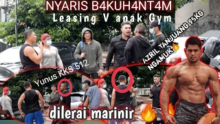 Oknum leasing grebek tempat GYM || berhadapan dengan anak GYM || dilerai Marinir || dipantau Reserse