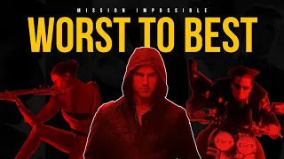 ALL Mission Impossible Movies Ranked from WORST to BEST