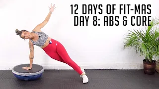 12 Days of Fit-Mas | BOSU® Abs and Core Workout | Day 8