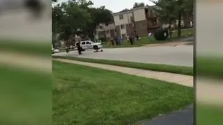 Eyewitness: Brown fell towards officer