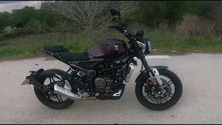 VOGE 300 naked motorcycle moto riding POV 2023