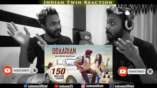 Indian Twin Reaction | Udaaria - Satinder Sartaaj | Jatinder Shah | Saga Music