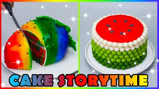 DRAMA STORYTIME 🍰 How To Make an Fruity Fruit Fondant Cake!