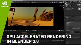 Faster GPU Accelerated Rendering in Blender 3.0 Cycles