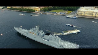 ВМФ  Admiral Makarov Аэросъемка